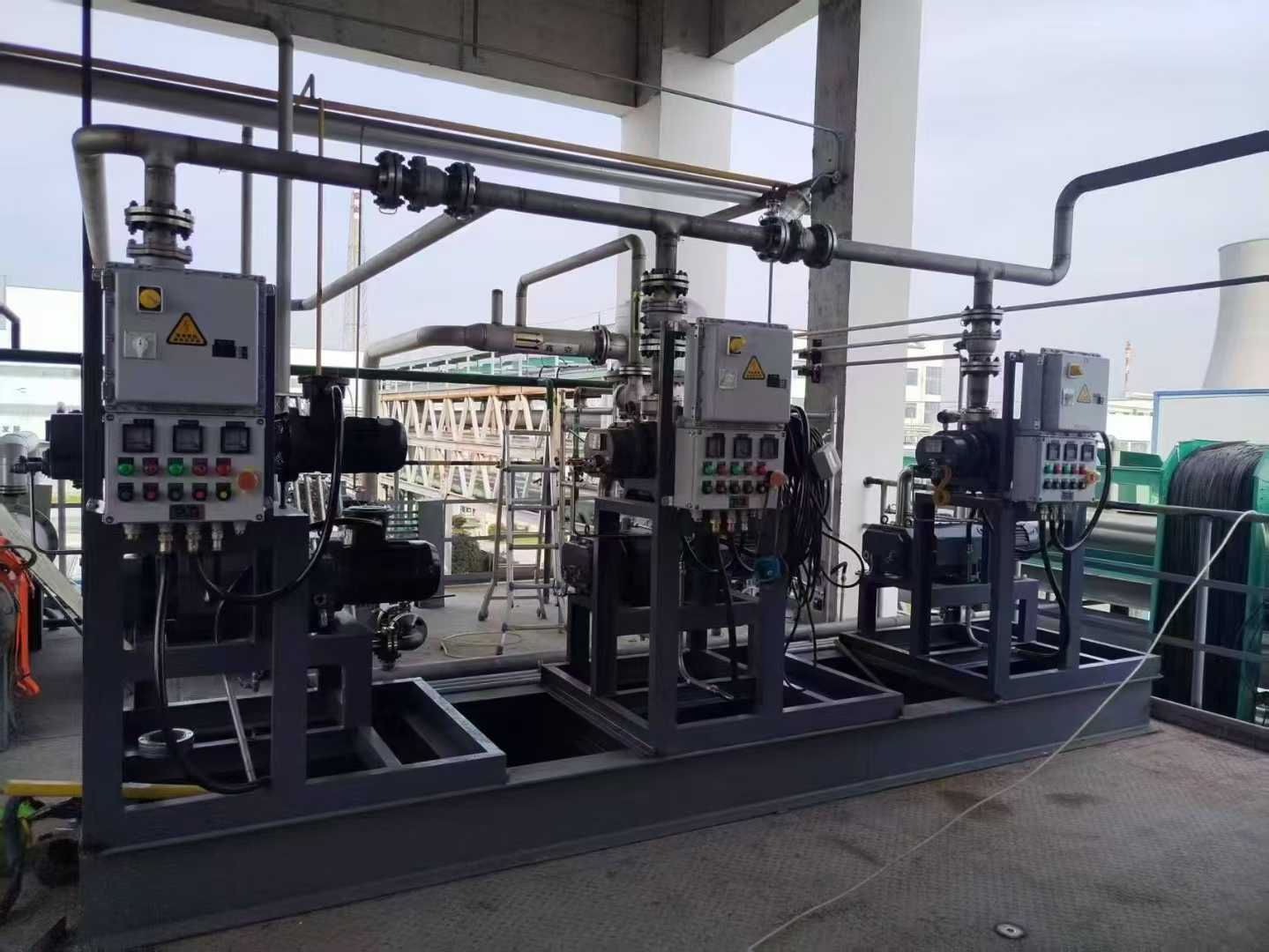 螺杆罗茨真空机组客户现场